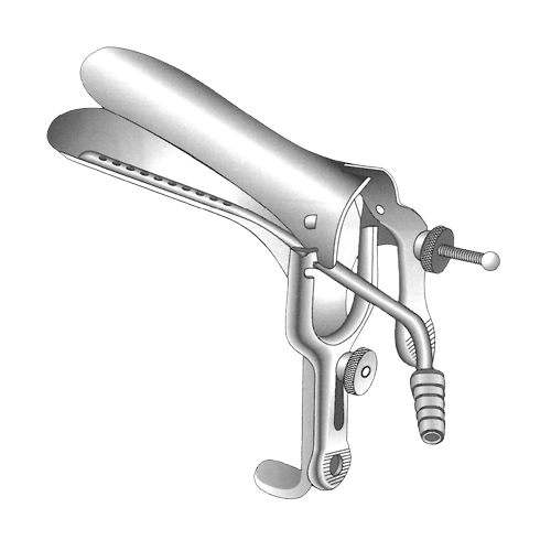Grave Vaginal Speculum - Suction Tube On Lower Blade – jenseninstruments
