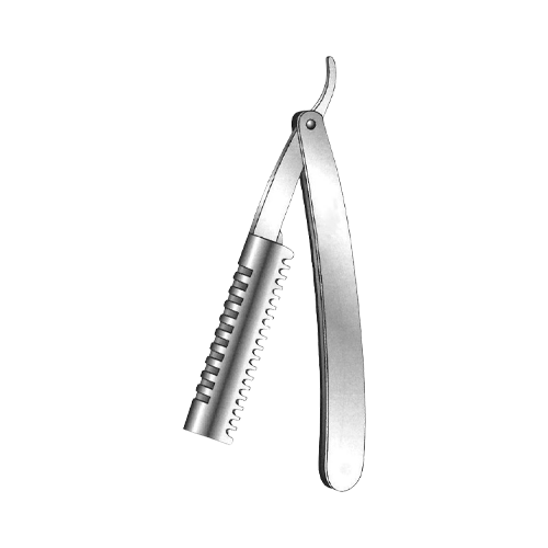 Razor For Interchangeable Blades (With Safety Clip) – jenseninstruments
