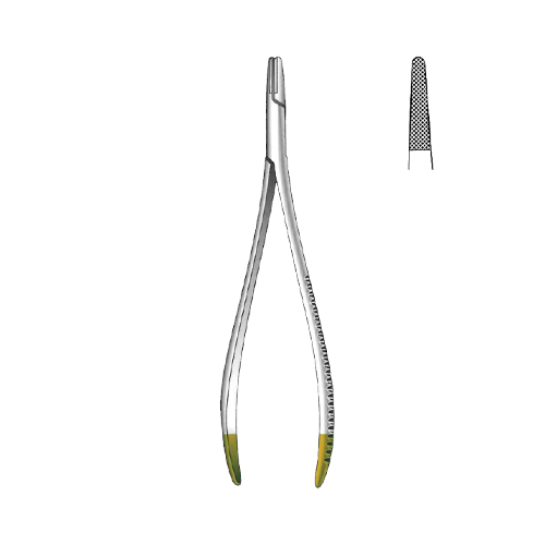 Langenbeck Needle Holder - TC Gold - Normal Profile – jenseninstruments
