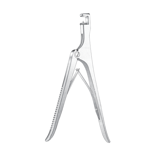 Cone Cranial Rongeur Forcep and Conductor 22.5 cm / 9