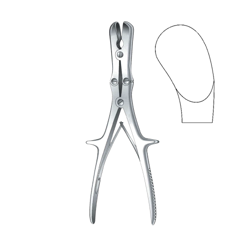 Stille-Luer Bone Rongeur Forcep - Curved – jenseninstruments