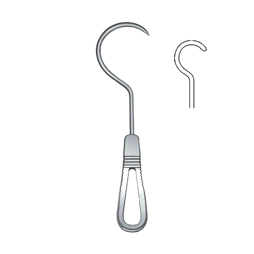 Graft Passer Bone Wire Guide - Curved â jenseninstruments