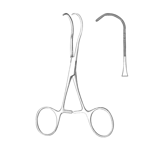 Castaneda Atrauma Neonatal and Pediatric Vascular Clamp - Micro-Serrat ...