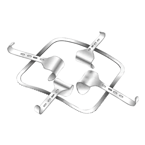 Kirschner Abdominal Retractor (With Complete Set of 4 Blades) - Square ...