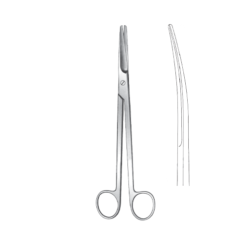 Mayo Harrington Scissor - Blunt/Blunt Curved – jenseninstruments